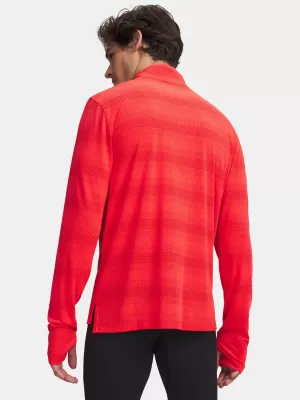 Muška majica kratkih rukava UNDER ARMOUR VELOCITI 1/4 ZIP 6010887-713 CRVENA