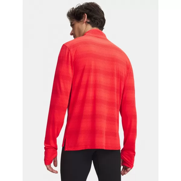  Muška majica kratkih rukava UNDER ARMOUR VELOCITI 1/4 ZIP 6010887-713 CRVENA 