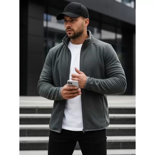  Muški sweatshirt DSTREET BX4772 TAMNOSIVA 