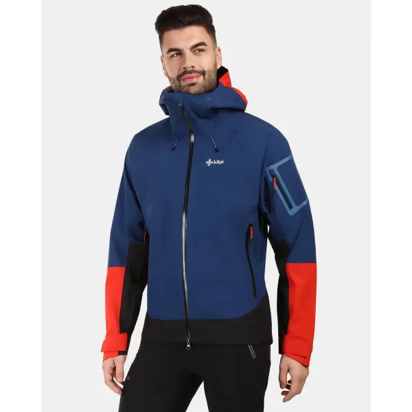 Muška hardshell jakna KILPI MAMBA-M 1M0101KI TAMNOPLAVA 