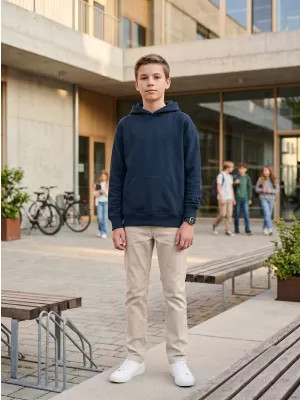 Dječji sweatshirt MALFINI CHILL 423 TAMNOPLAVA