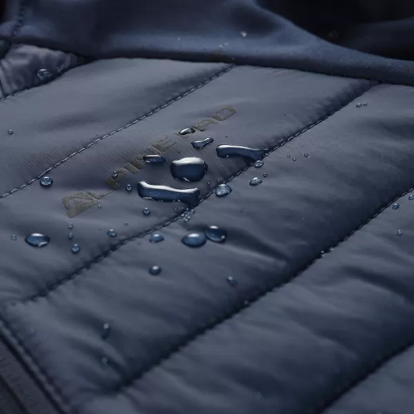  Dječji sweatshirt ALPINE PRO NORNO OCEAN OBASJAN MJESEČINOM 