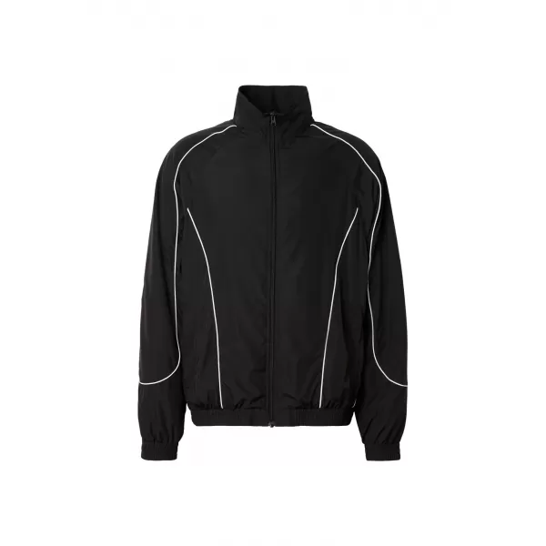  Muška trenirka jakna URBAN CLASSICS TB8044-00007 CRNA 