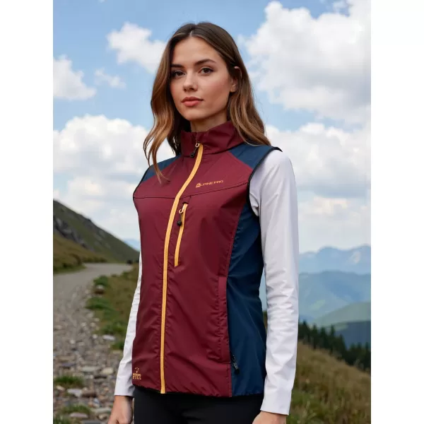  Ženski prsluk ALPINE PRO NERCA 2 RODODENDRON 