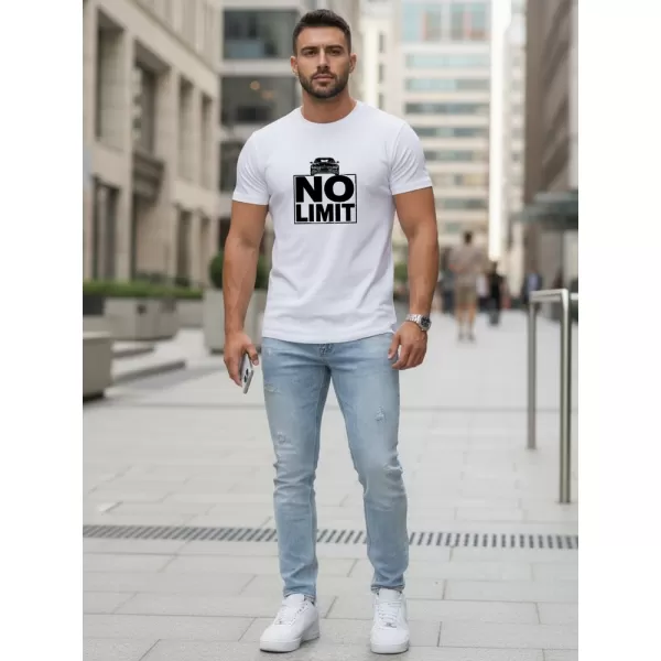  Muška majica kratkih rukava DSTREET NX0129R-WH BIJELA 