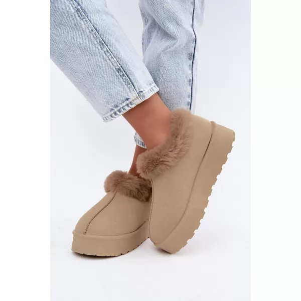  Ženski snjegovići BIG STAR SHOES UU274204 BEŽ 