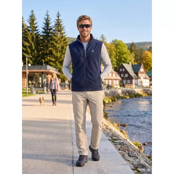  Muški prsluk od flisa ALTISPORT ALM002525 TAMNOPLAVA 
