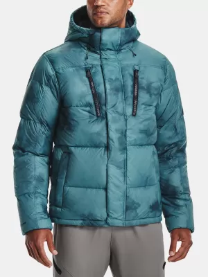 Muška jakna UNDER ARMOUR UA STORM CGI DOWN PRINTED STORM JKT 1365809-413 PLAVA