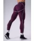 Ženske tajice NEBBIA OLYMPIA HIGH-WAIST 935 KLARET