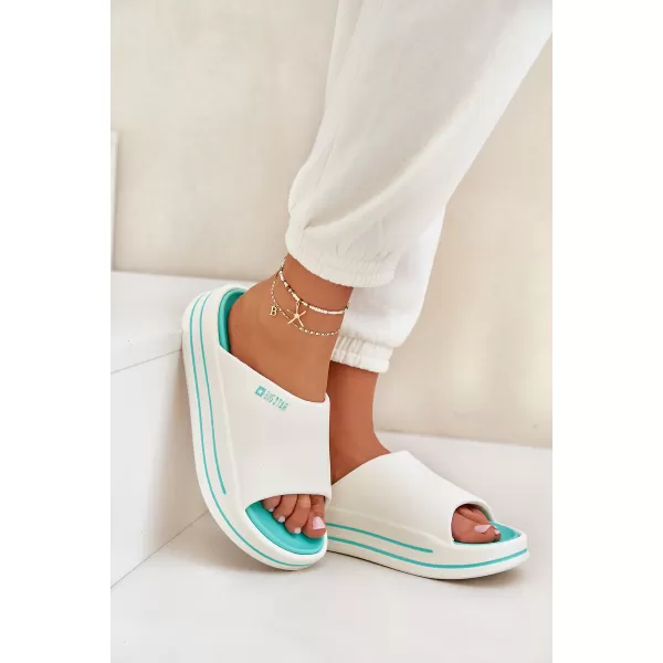  Ženske papuče BIG STAR SHOES NN274A038 BIJELA 
