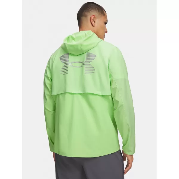  Muška jakna UNDER ARMOUR VELOCITI PRO STORM JACKET 6005897-712 ZELENA 