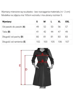 Haljina NUMOCO 286-10 NEBESKO PLAVO