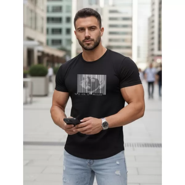  Muška majica kratkih rukava DSTREET NX5014R CRNA 