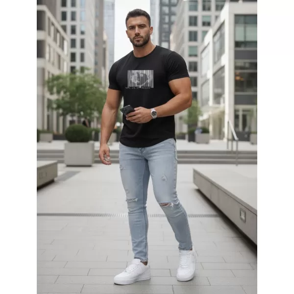  Muška majica kratkih rukava DSTREET NX5014R CRNA 