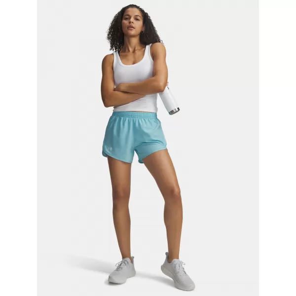  Ženske kratke hlače UNDER ARMOUR UA FLY BY 3 SHORTS 1382438-425 PLAVA 