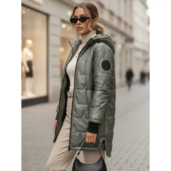  Ženska jakna DSTREET TY5789 ZELENA 