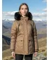 Ženska zimska jakna ALPINE PRO WERDA 3 SEPIA NIJANSA