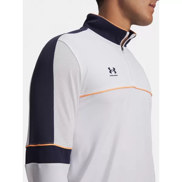  Muška majica kratkih rukava UNDER ARMOUR M CHALLENGER TRAINING QZ 6004043-100 BIJELA 