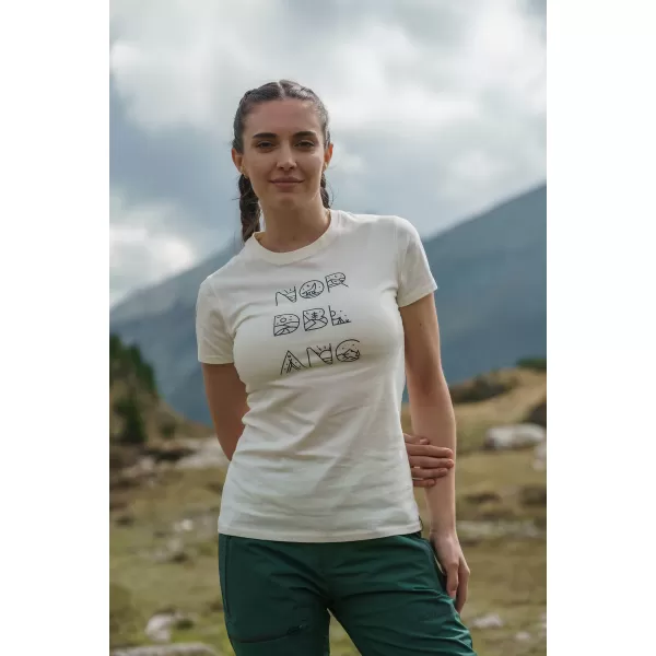  Ženska majica kratkih rukava NORDBLANC RESCUE NBSLT8178 BIJELA 