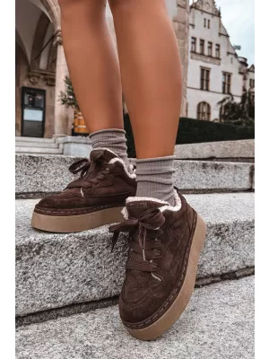 Ženske cipele BIG STAR SHOES UU274188 SMEĐE/BEŽ SJENE