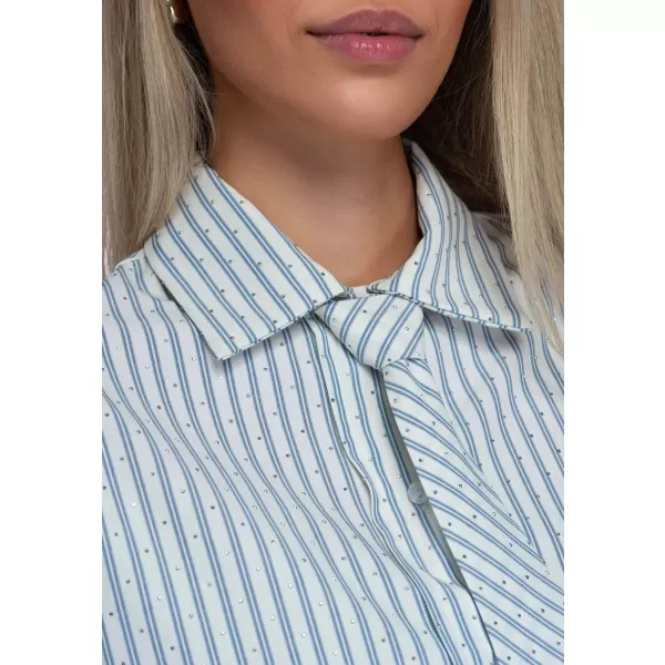  Ženska košulja OMBRE OW-SH-E0069 PLAVA 