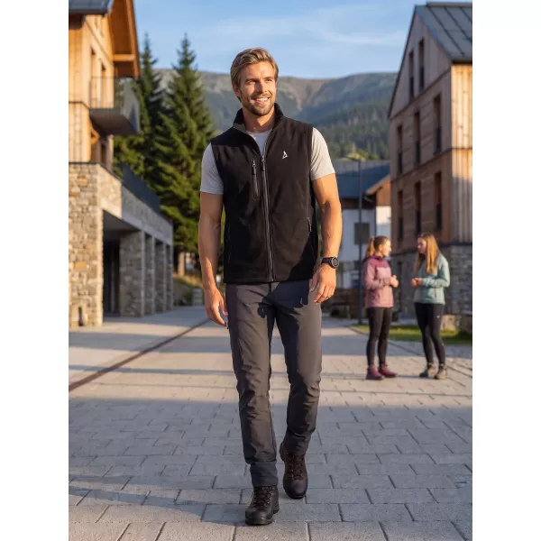  Muški prsluk od flisa ALTISPORT ALM002525 CRNA 