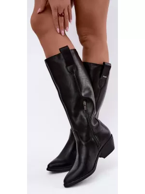 Ženske čizme BIG STAR SHOES UU274521 CRNA