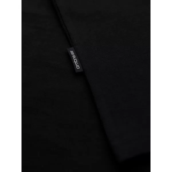  Muška majica kratkih rukava OMBRE OM-TSBS-0268 CRNA 