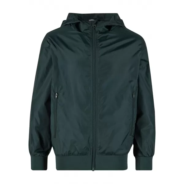  Dječačka vjetrovka URBAN CLASSICS UCK160-02245 TAMNOZELENE BOJE 