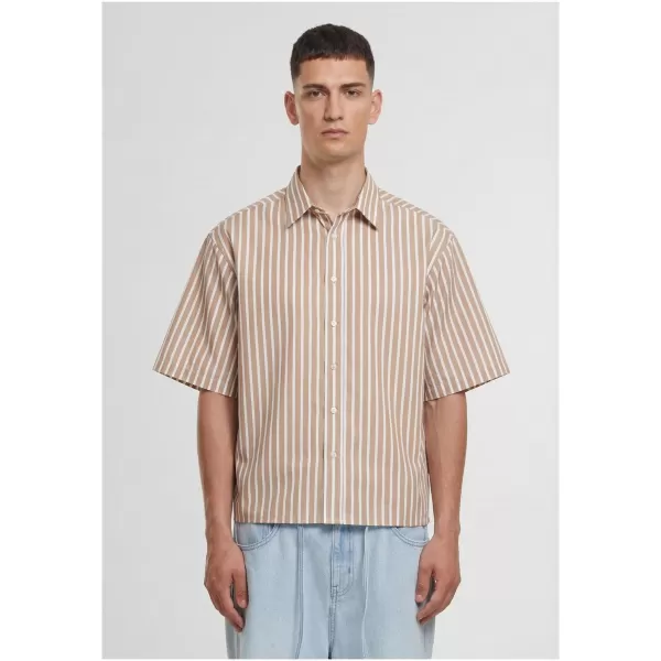  Muška košulja URBAN CLASSICS TB8218-21556 SMEĐA MOKA 