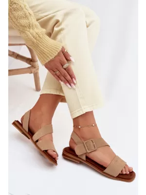 Ženske sandale BIG STAR SHOES TT274491 BEŽ