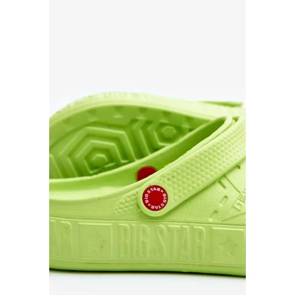  Muške papuče BIG STAR SHOES II175005 ZELENA 