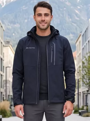 Muška softshell jakna ALPINE PRO GEDER NAVIKE