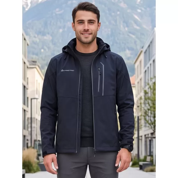  Muška softshell jakna ALPINE PRO GEDER NAVIKE 