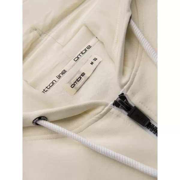  Muški sweatshirt OMBRE OM-SSBZ-0272 KREMA 