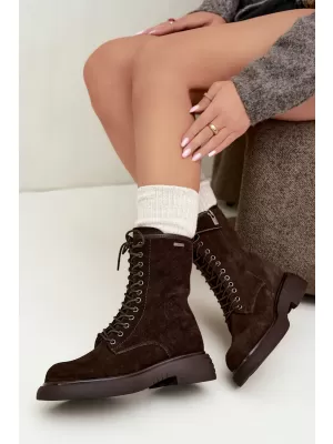 Ženske cipele BIG STAR SHOES UU274612 SMEĐA/BEŽ