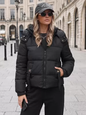 Ženska jakna DSTREET TY5747 CRNA