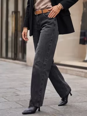 Ženske hlače DSTREET UY3117 CRNA