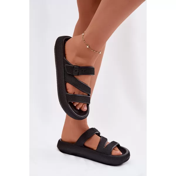  Ženske papuče BIG STAR SHOES TT274A037 CRNA 