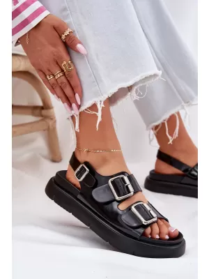 Ženske sandale BIG STAR SHOES RR274662 CRNA