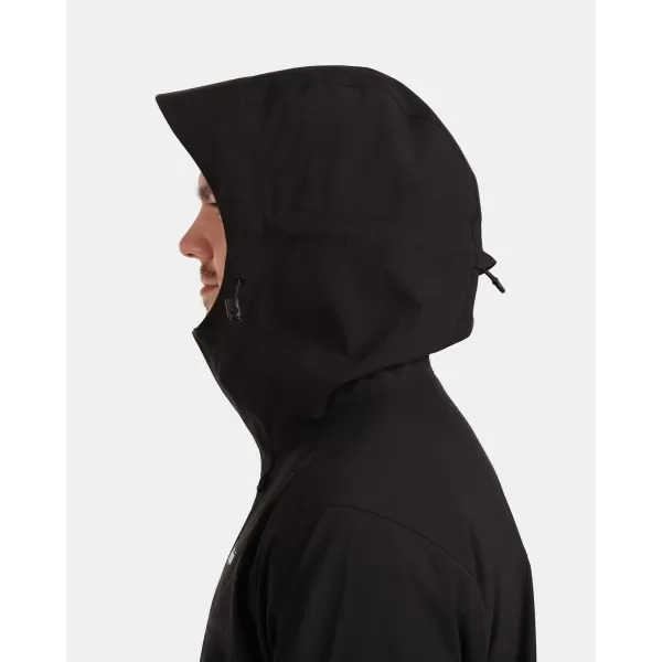  Muška hardshell jakna KILPI MONTANA-M 1M0102KI CRNA 