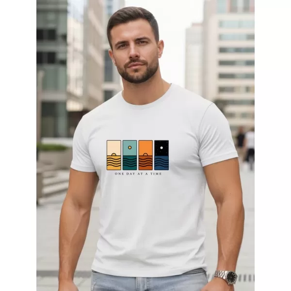  Muška majica kratkih rukava DSTREET NX5103R-WH BIJELA 