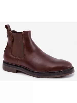 Muške cipele BIG STAR SHOES UU174279 SMEĐE/BEŽ SJENE