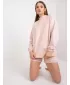 Ženski sweatshirt BASIC FEEL GOOD AP-BL-A-R001 JARKO RUŽIČASTA