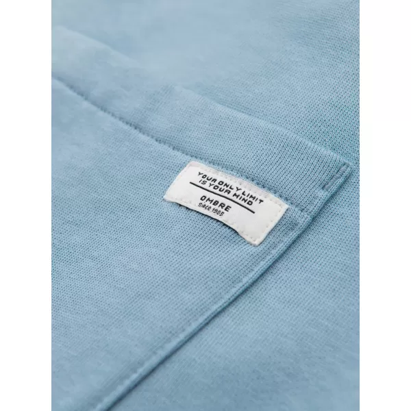  Muške trenirke OMBRE OM-PABS-0304 SVIJETLOPLAVA 