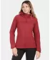 Ženska softshell jakna KILPI ONTAVIA-W 1L0113KI TAMNOCRVENA
