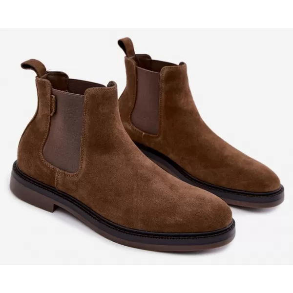  Muške cipele BIG STAR SHOES UU174277 SMEĐE/BEŽ SJENE 