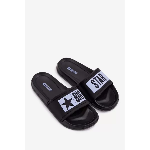  Dječje papuče BIG STAR SHOES TT374A003 CRNO/PLAVO 