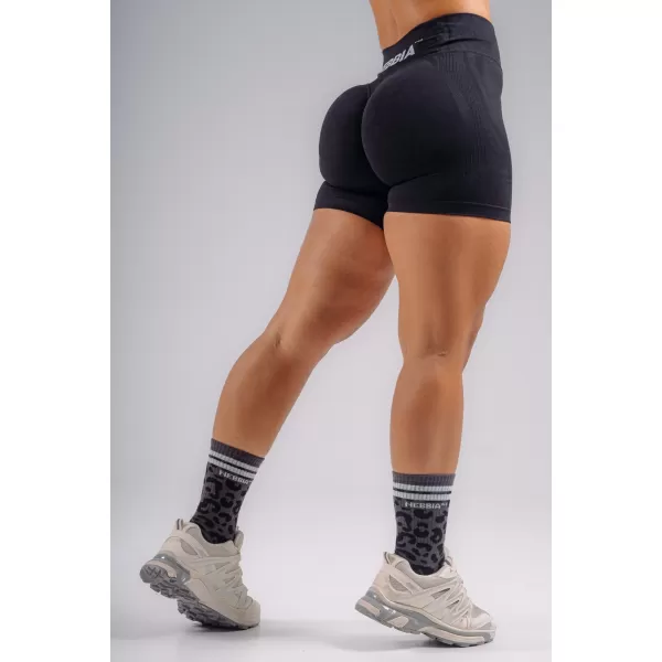  Ekstra push-up hlačice NEBBIA PRIMAL 857 CRNA 