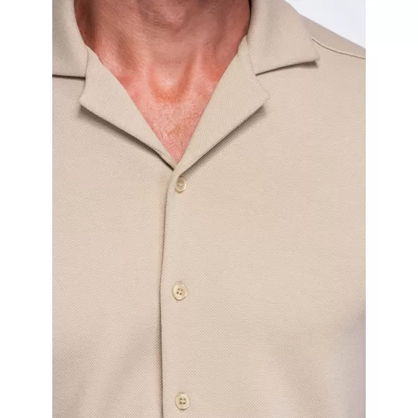  Muška košulja OMBRE OM-SHCS-0220 BEŽ 
